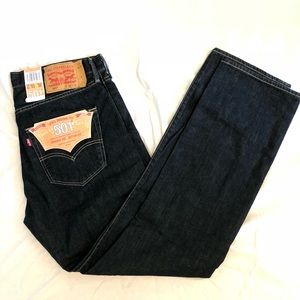 Levi’s 501 Straight Leg Button-Fly Jeans 33x30